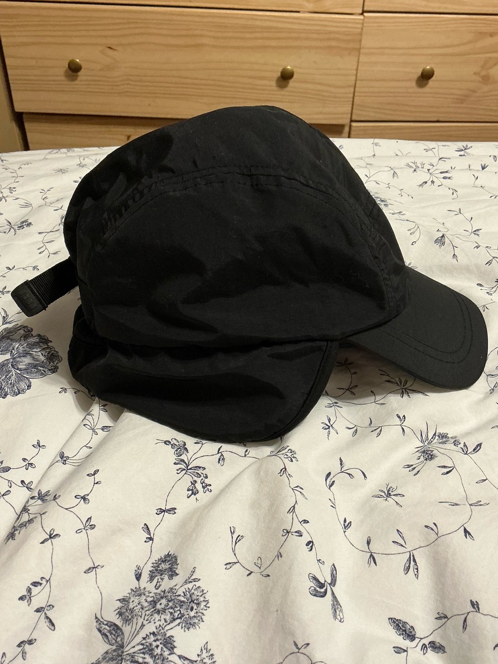 Lands' End Cold-Weather Adjustable Winter Cap with Ear Flaps